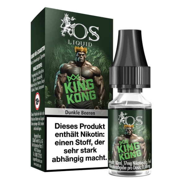 OS - E-Liquid 10ml - 17mg - King Kong