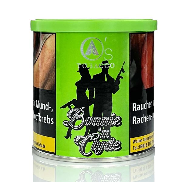O's Tobacco Green 200g - Bonnie & Clyde