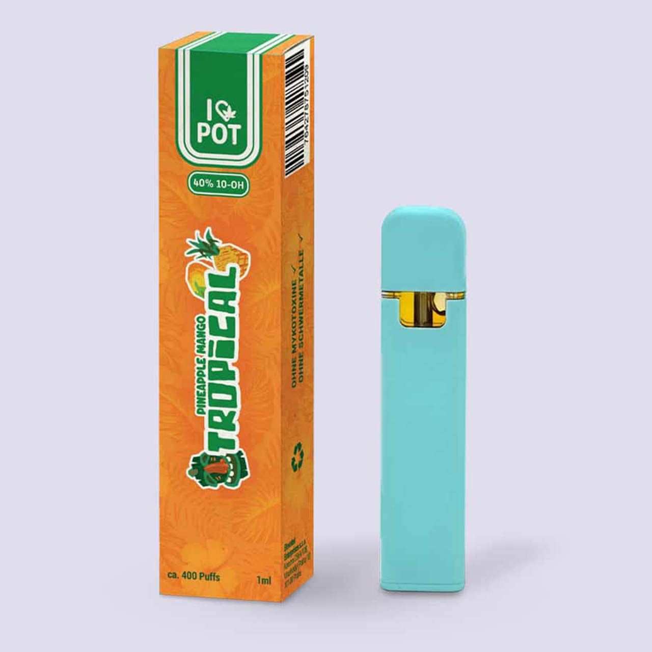 elfbar elfa master akku I Love Pot - HHZ - Einweg Vape main image 1