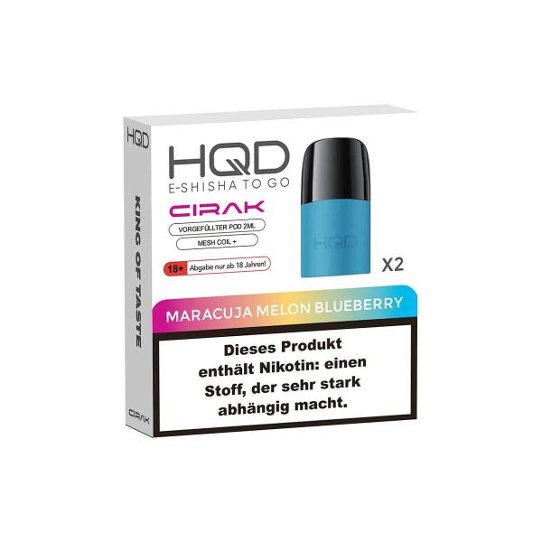 HQD Cirak Pods - 18mg - Maracuja Melon Blueberry