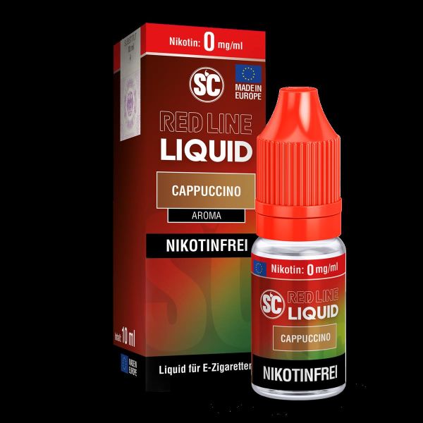 SC - Red Line - Cappuccino - 0 mg - Nikotinsalz Liquid