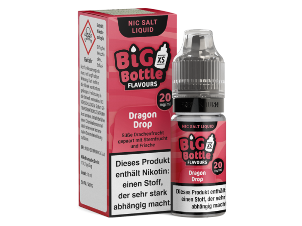 Big Bottle - 10ml - 20mg - Nikotinsalz Liquid - Dragon Drop
