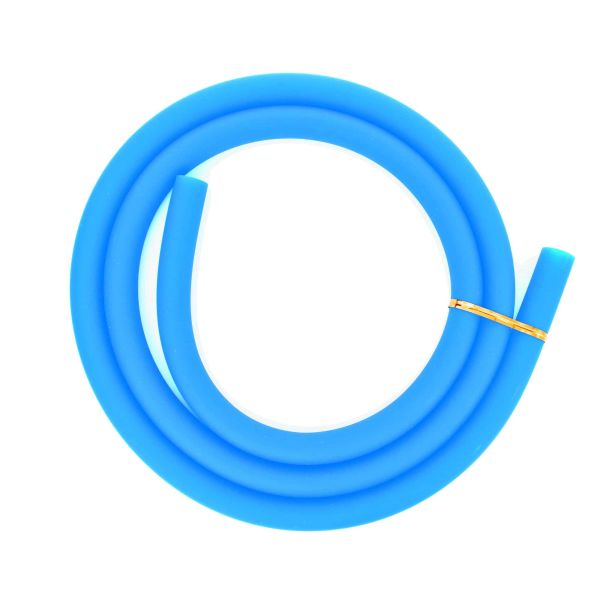 Silikonschlauch Matt Hellblau