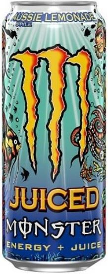 Monster Juiced Aussie Style Lemonade 0,5 L