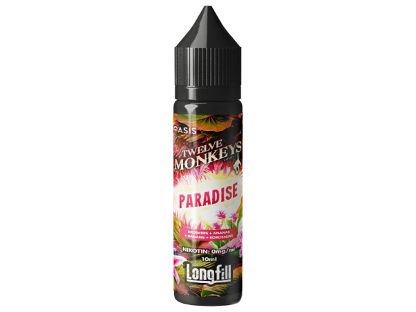 Twelve Monkeys - Longfills 10 ml - Paradise