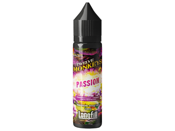 Twelve Monkeys - Longfills 10 ml - Passion