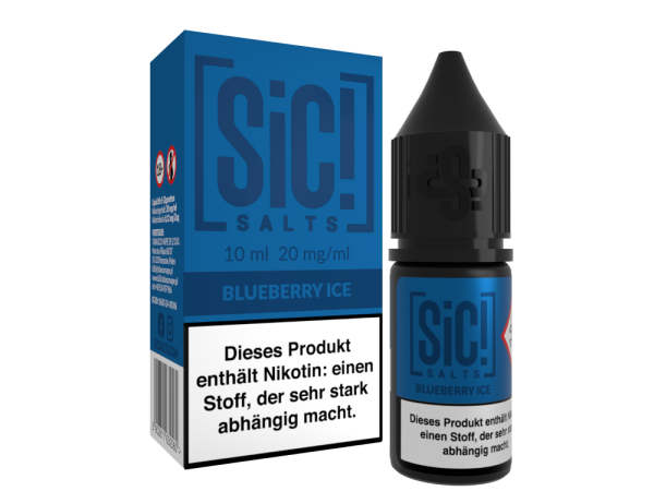 SiC! Salts 20mg Nikotinsalz Liquid 10ml - Blueberry Ice
