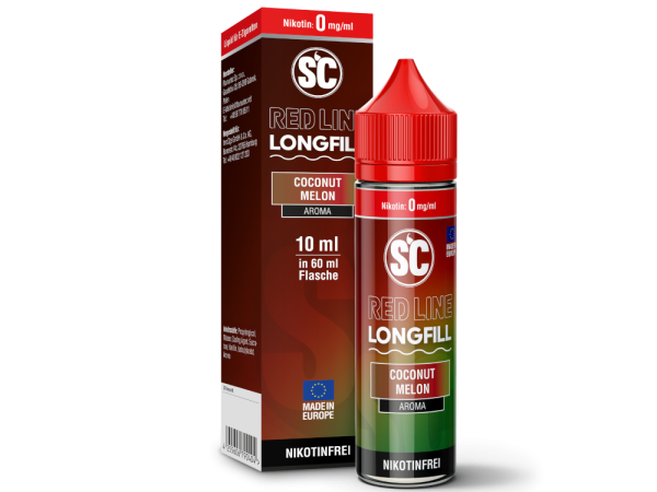 SC - Red Line - Longfills 10 ml - Coconut Melon