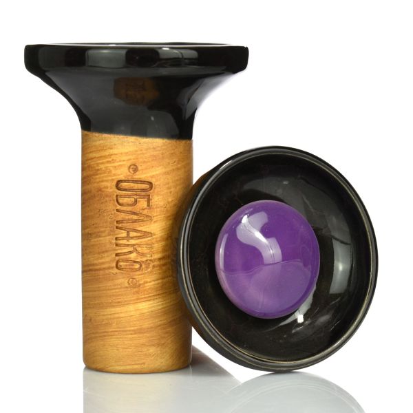 Oblako Flow Light Purple on Black