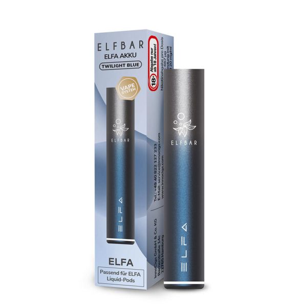 Elfbar Elfa Akku 500 mAh - Twilight Blue