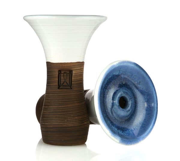 Werkbund Hookah Evo Deep White Blue Phunnel