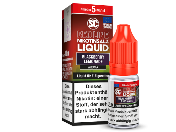 SC - Red Line - Blackberry Lemonade - 5 mg - Nikotinsalz Liquid