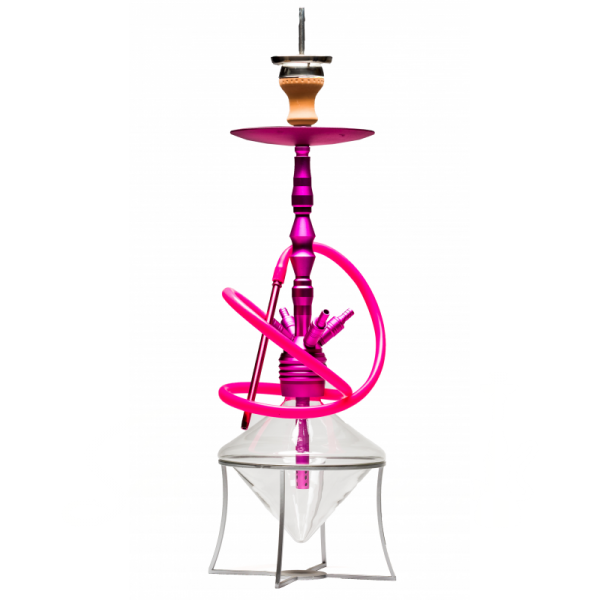 Animal Hookah „Diamond Rhino Lite“ Pinky Pink