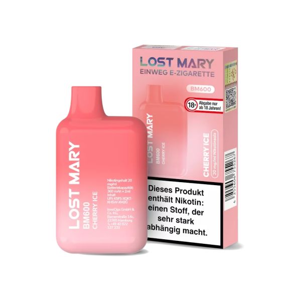 Elfbar Lost Mary Cherry Ice - 20mg - Einweg E-Zigarette