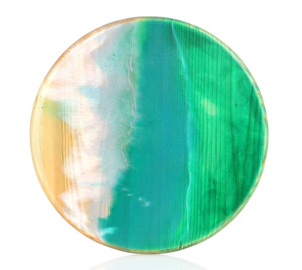 First Hookah Board Round Green Atlantic